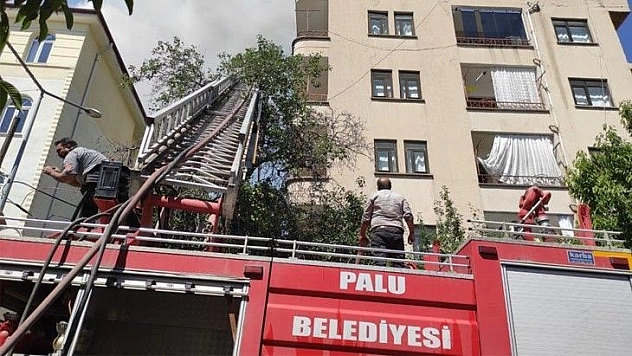 Palu'da çıkan yangın söndürüldü