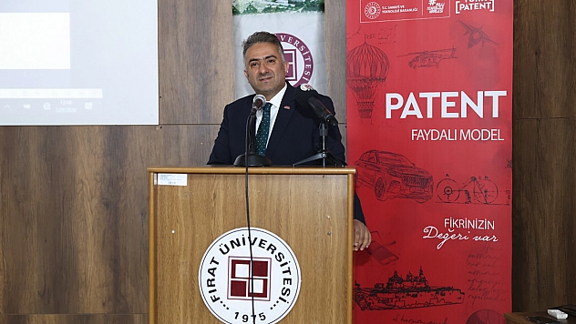 Patent kurumu başkanı durak, fırat üniversitesi'nde