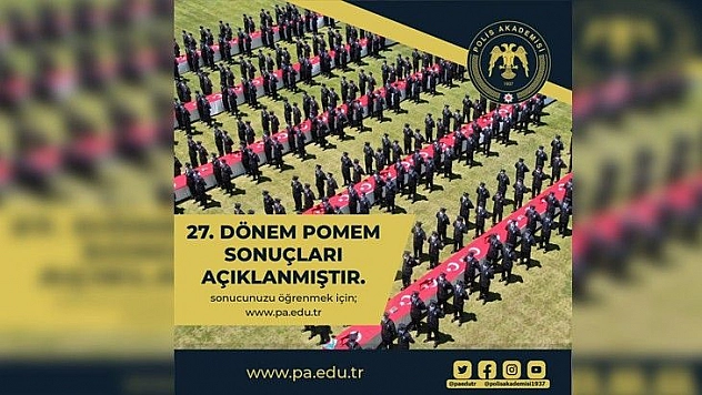 POMEM Sonuçları Açıklandı