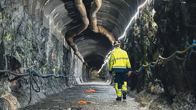 Radyoaktif atıklar için tarihi yer altı proje