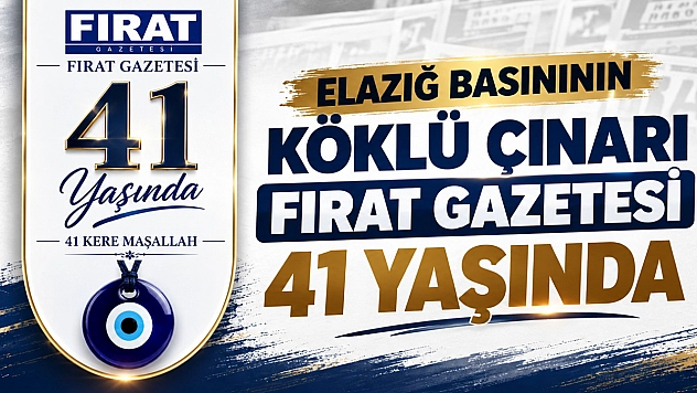 Refikimiz Fırat, 41 yaşında!