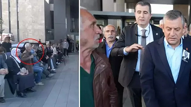 Saldırgan, Özgür Özel'i yumruklamadan önce açma germe hareketi yapmış