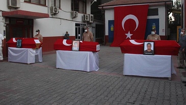 Şehidimiz ve arkadaşları için tören düzenlendi