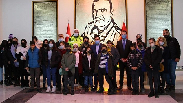 Şehit Fethi Sekin Külliyesinin ilk misafirleri çocuklar oldu