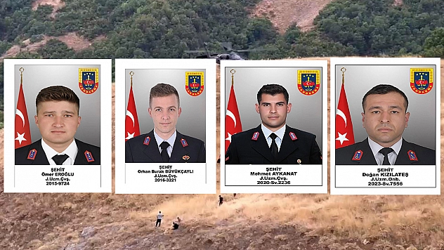 Şehitlerimizin kimlikleri belli oldu
