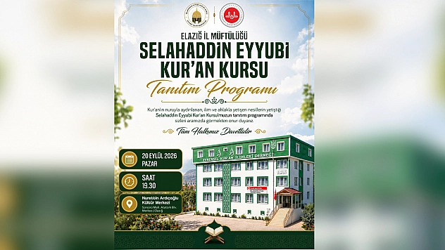 Selahaddin Eyyubi Kur'an Kursu öğrencilerinin başarıları taçlanıyor