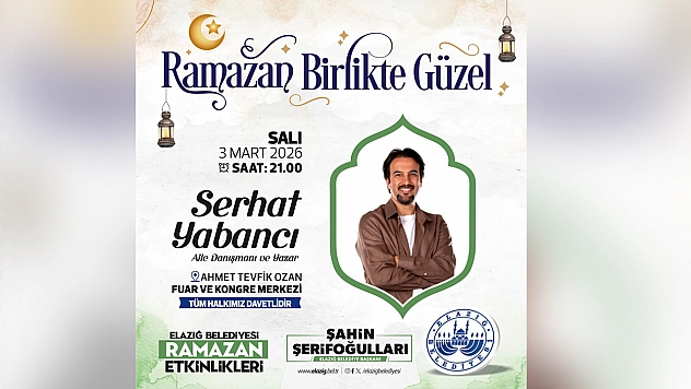 Serhat yabancı Elazığlılarla buluşuyor