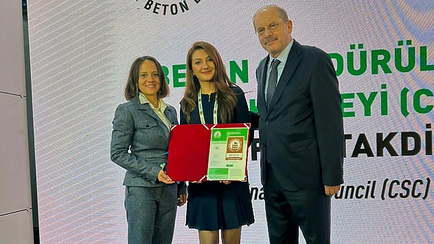 Seza Çimento'nun çevreci yaklaşımı uluslararası arenada tescillendi