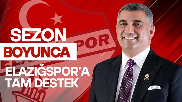 Sezon sonu değil, bir sezon boyunca Elazığspor'un yanında olan isim: Gürsel Erol