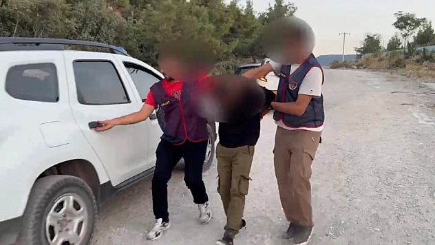 Silahlı zorla kız kaçıran şüpheli ormanlık alanda yakalandı