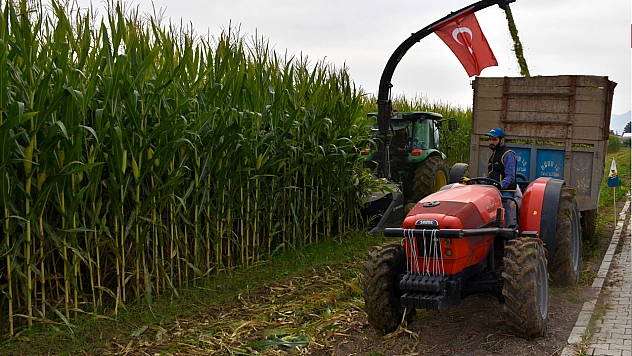 Silajlık Mısır Hasadı Tarla Günü Etkinliği Yapıldı