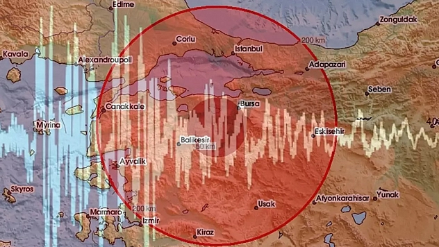 Sındırgı'da korkutan deprem!