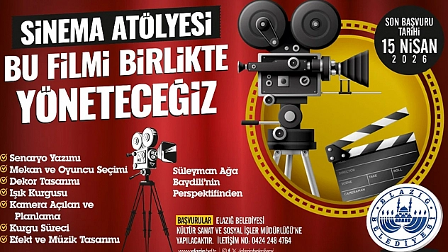Sinema Atölyesi'ne başvurular devam ediyor