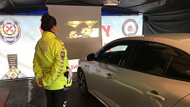 Sürücülere Bir Hareketine Bakar Hayat Eğitimi Verildi