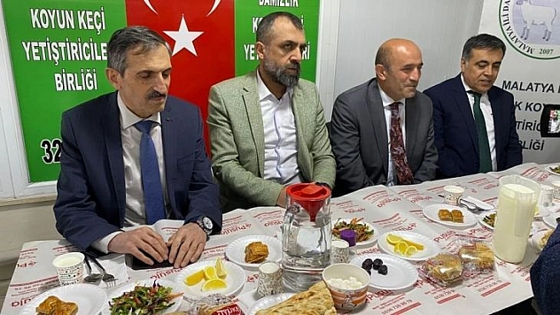 Tarım platformu üyeleri iftarda bir araya geldi