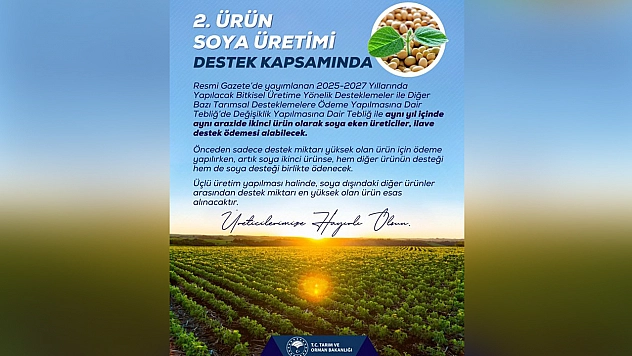 Tarım ve Orman Bakanlığı: Üretim kapasitemizi artırıyoruz