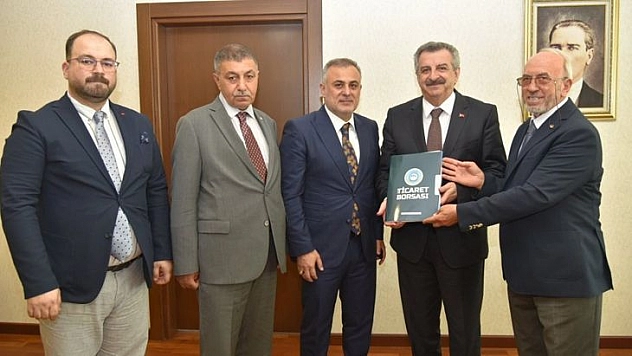 Ticaret Borsası'nın Raporu Bakan Yardımcısına İletildi