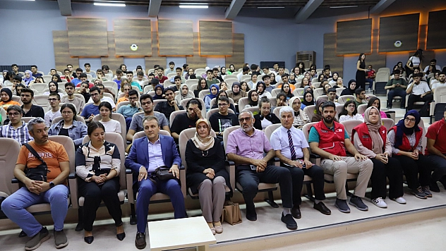 Tıp Fakültesi Öğrencilerine Afetlerde Korunma Bilinci Eğitimi Verildi