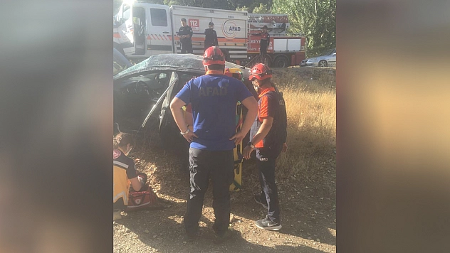 Trafik kazası sonucu 5 yaralı