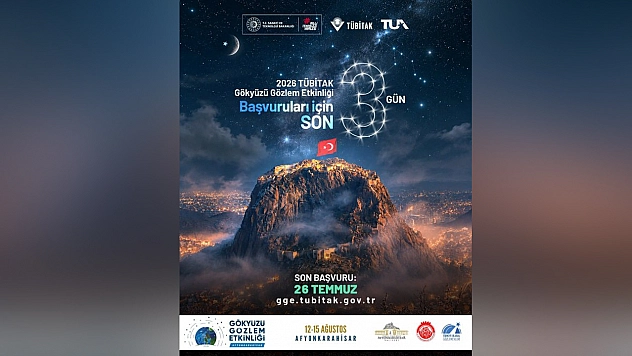 TÜBİTAK Gökyüzü Gözlem Etkinliği'nde son 3 gün