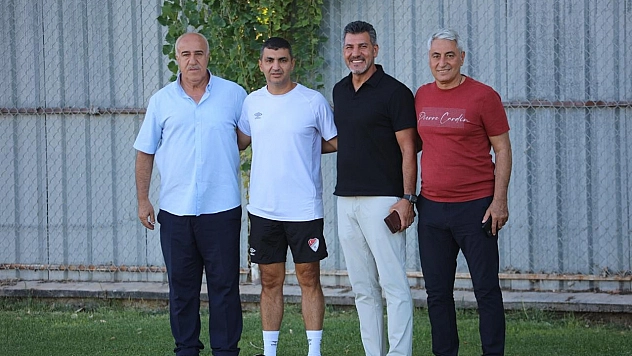 TÜFAD Elazığ Şube Başkanı Ercan Gür'den Elazığspor'a ziyaret
