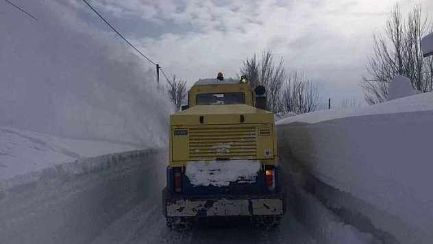 Tunceli'de 269 köy yolu ulaşıma kapandı