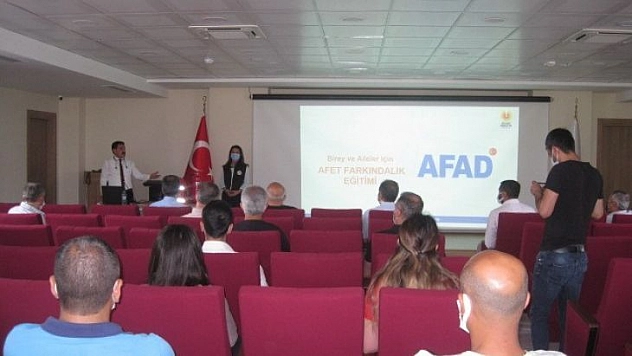 Tunceli'de Afet Farkındalık Eğitimi