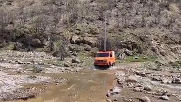 Tunceli'de arazide 3 gün mahsur kaldı