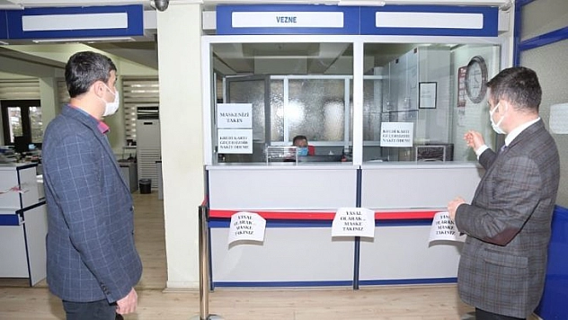 Tunceli'de Covid-19 ile mücadele