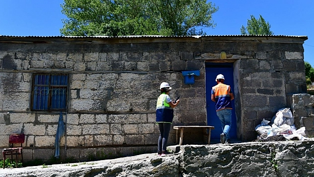 Tunceli'de hasar tespit çalışmaları sürüyor