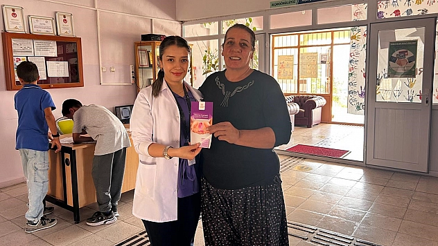 Tunceli'de kadınlara meme kanserinde erken tanı farkındalığı