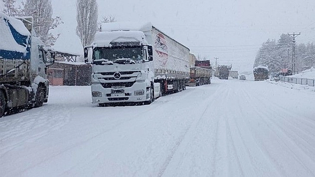 Tunceli'de kar bastırdı, 160 köy yolu kapandı