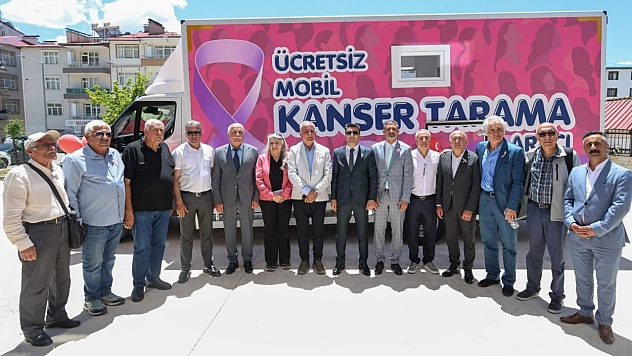 Tunceli'de Mobil Kanser Tarama Aracı hizmete başladı