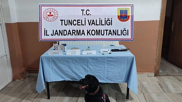 Tunceli'de uyuşturucu operasyonu: 4 gözaltı