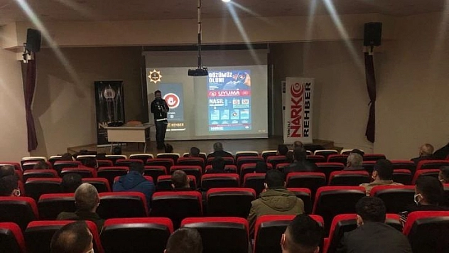 Tunceli'de vatandaşlara 'Narkorehber' eğitimi verildi