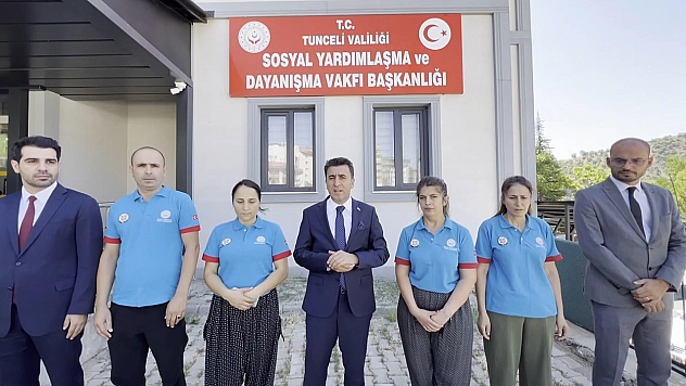 Tunceli'de Vefa Ekipleri 80 haneyi temizliyor