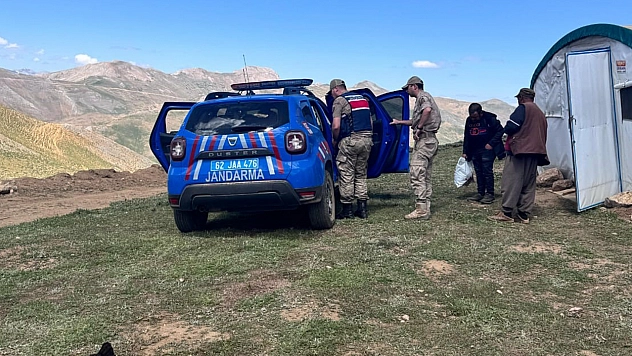 Tunceli'de yaylada rahatsızlanan kadının yardımına ekipler koştu