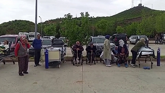 Tunceli Devlet Hastanesinde yangın