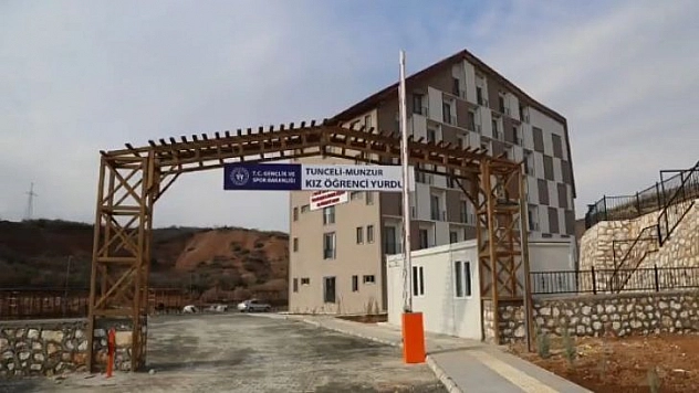 Tunceli vakıf binası öğrencilere yurt oldu