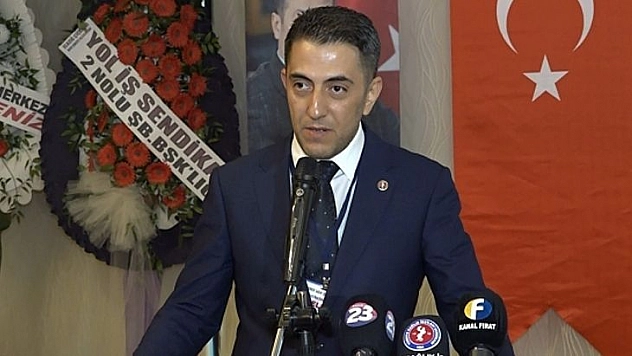 Türk-İş Elazığ Şube Başkanı Fırat Kaya Güven Tazeledi