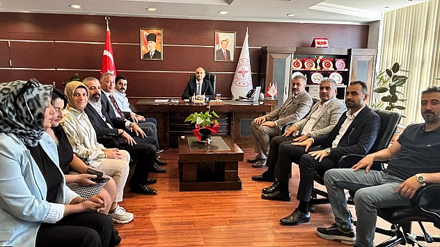 Türk Sağlık-Sen Genel Başkan Yardımcısı Yüksel Koçak'tan Elazığ'da yoğun mesai