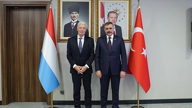 Türkiye ile Lüksemburg arasında güvenlik iş birliği görüşmesi