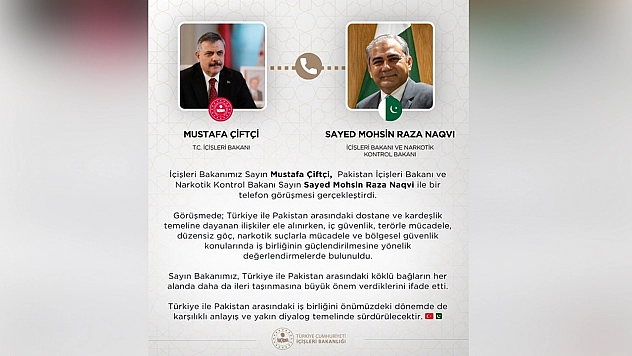 Türkiye ile Pakistan arasında telefon diplomasisi