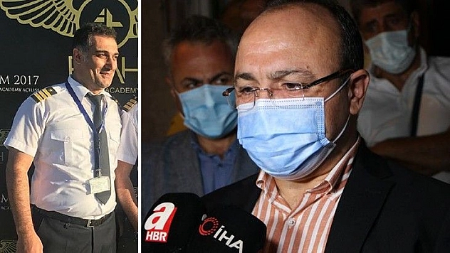 Uçak kazasında kahreden detay