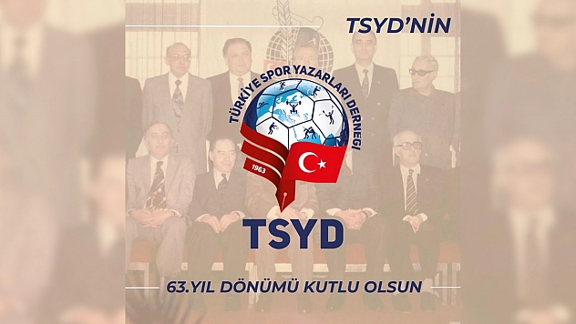 Ülkemizin en önemli basın kuruluşlarından olan Türkiye Spor Yazarları Derneği, kuruluşunun 63. Yılını kutluyor
