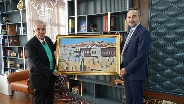 Usta Gazeteci Yavuz Donat ETSO'yu Ziyaret Etti 