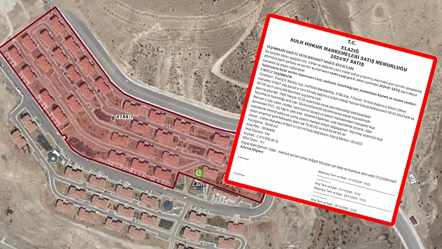 Uygun fiyatlı ev arayanlara müjde! Elazığ'da mahkemeden satılık 2+1 daire… Fiyatı şaşırtıyor!