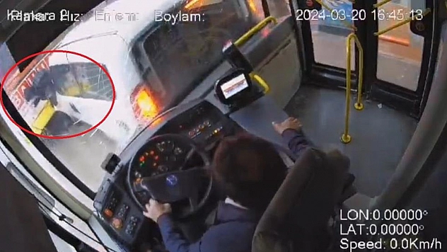Uyuyan şoför dehşeti genç öğrenciyi ezdi