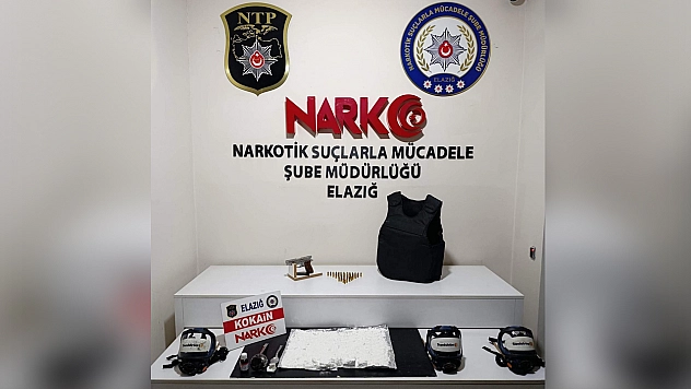 Vali Hatipoğlu açıkladı: Elazığ'da uyuşturucu operasyonu!