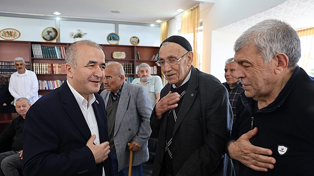Vali Hatipoğlu, huzurevi sakinleriyle bir araya geldi